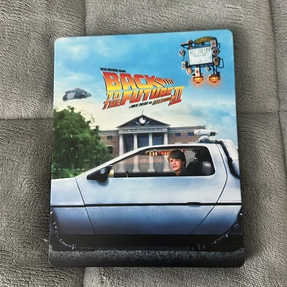 Back to the Future 35th Anniversary Limited Edition Trilogy Steelbook Bluray set